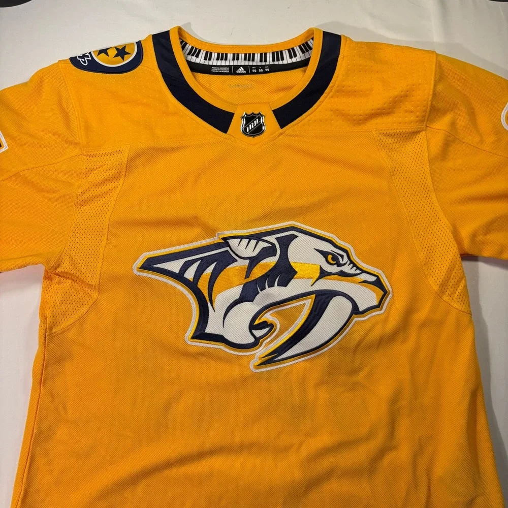 Adidas NHL Nashville Predators Authentic Jersey Pekka Rinne Mens Size 50 NEW NWT
